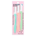 Rasoir À Sourcils Polyvalent Exfoliant 3Pc