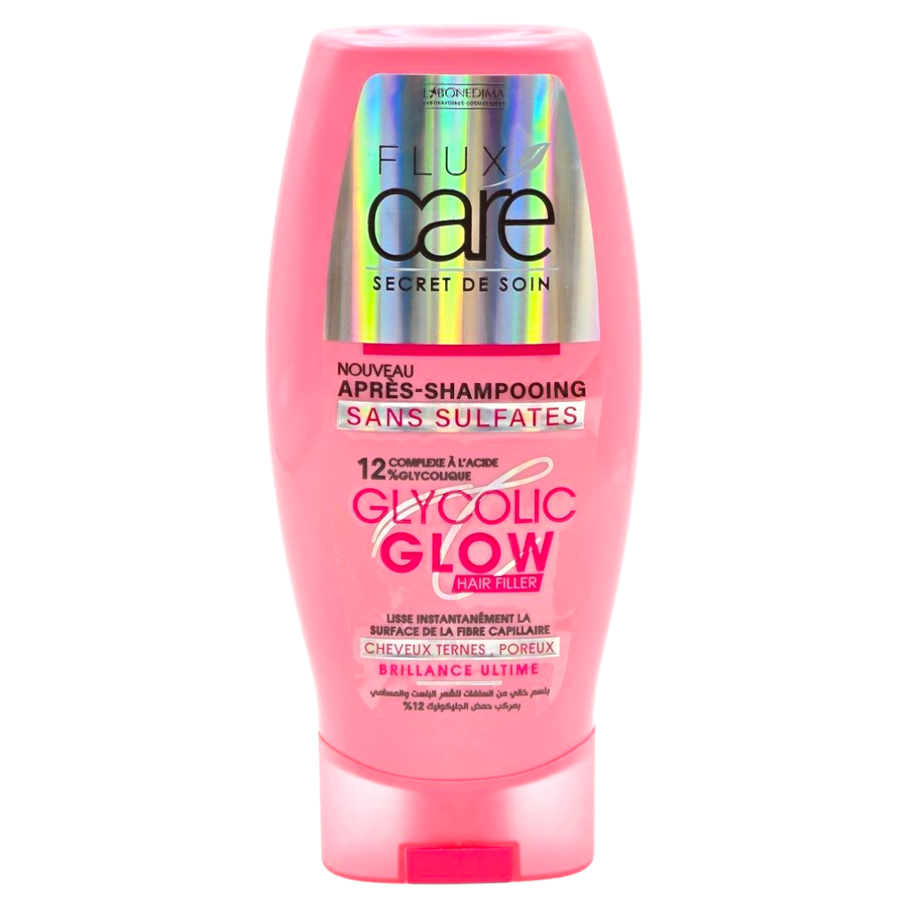 Flux Care Après-Shampoing Sans Sulfates Glyolic Glow Hair Filler