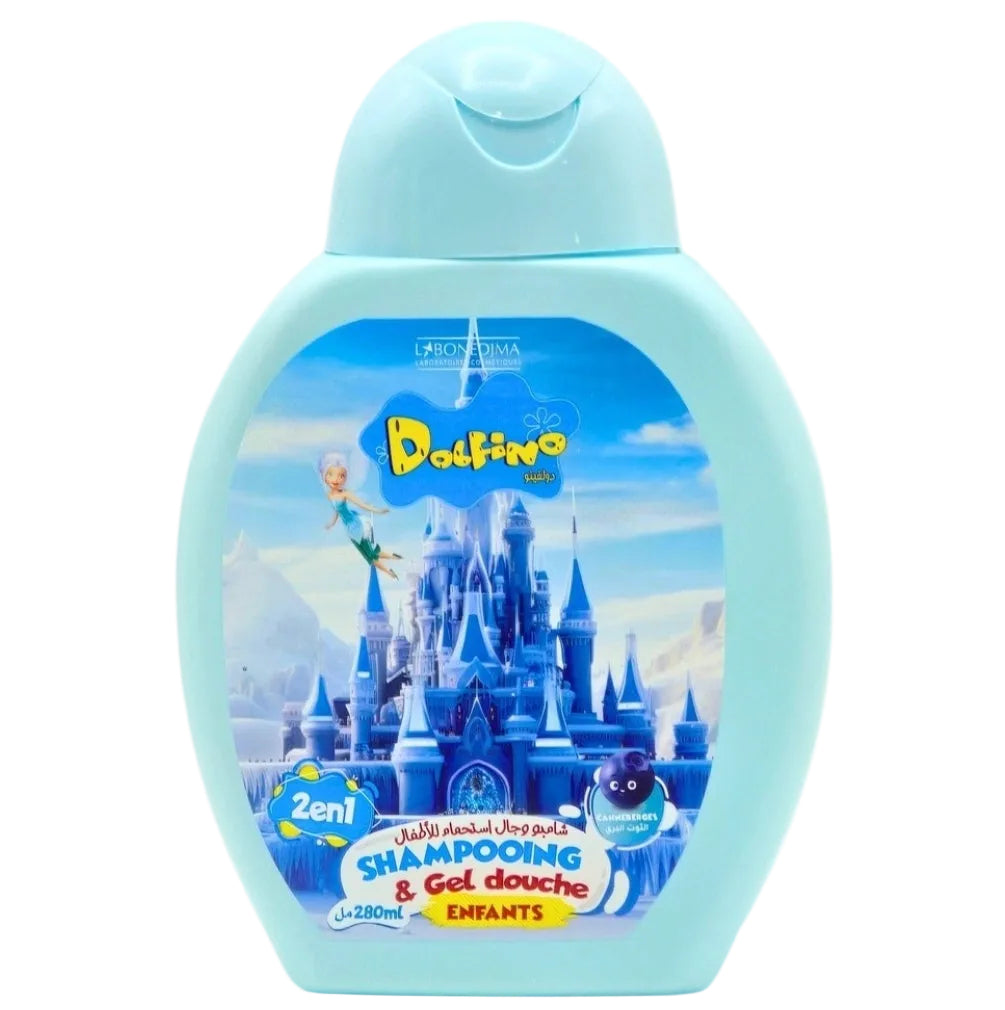 Dolfino Shampoing Gel Douche Canneberge Enfants