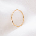 Bague Texturée