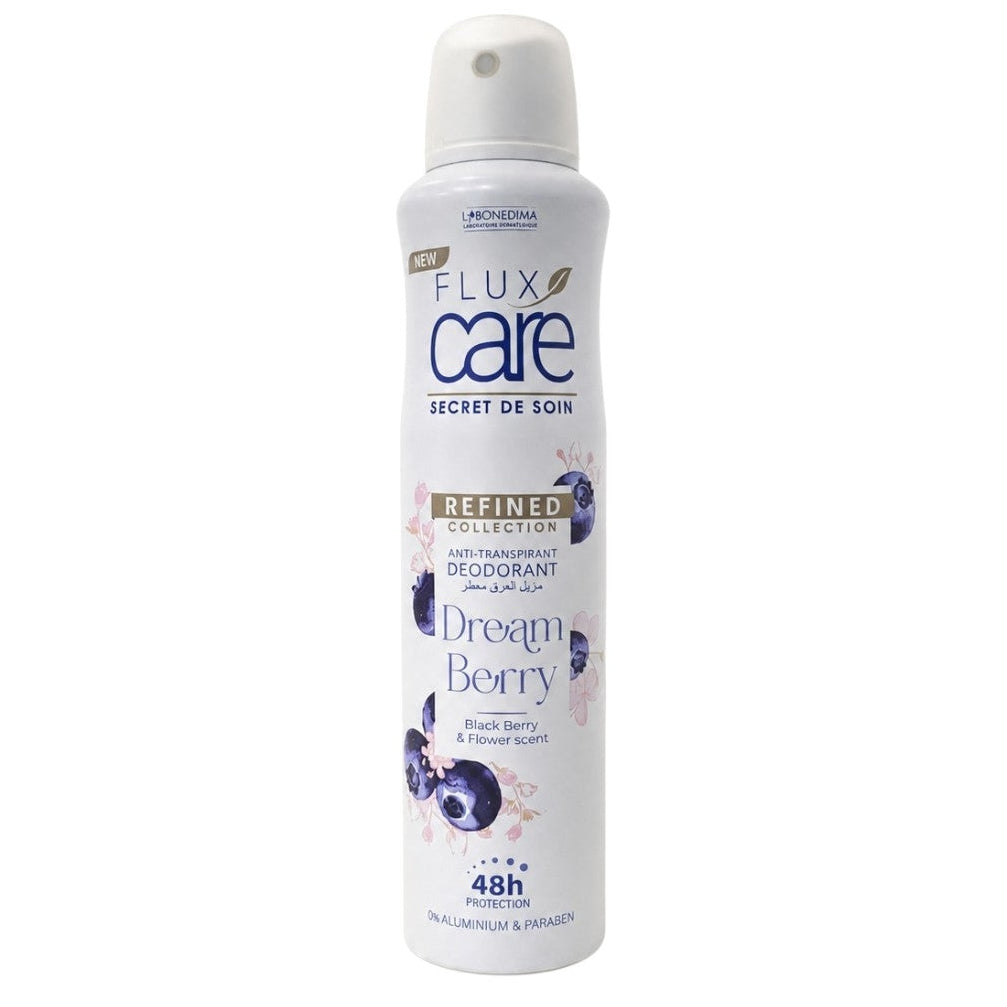 Flux Care Secret De Soin Refined Collection Anti-Transpirant Déodorant Dream Berry 48H Protection