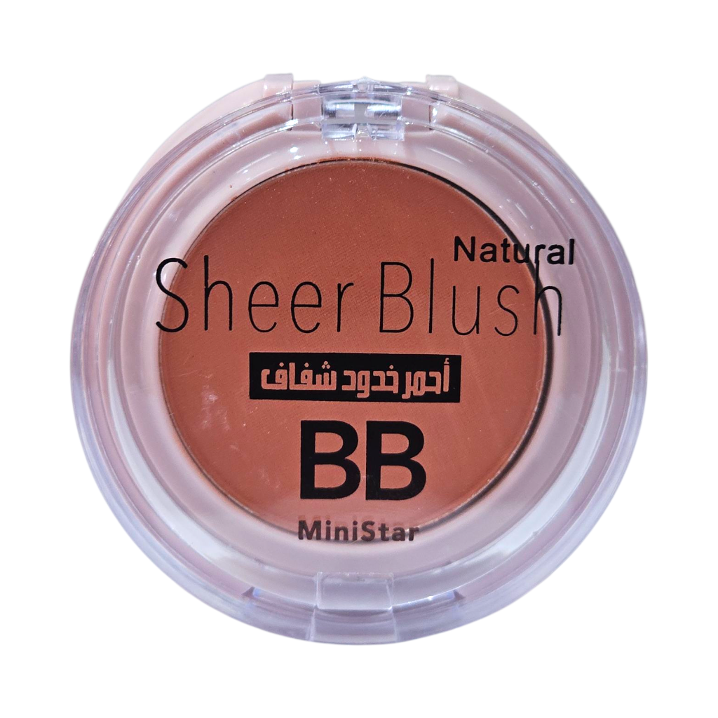 Ministar New Sheer Blush Fard À Joue 1Pc