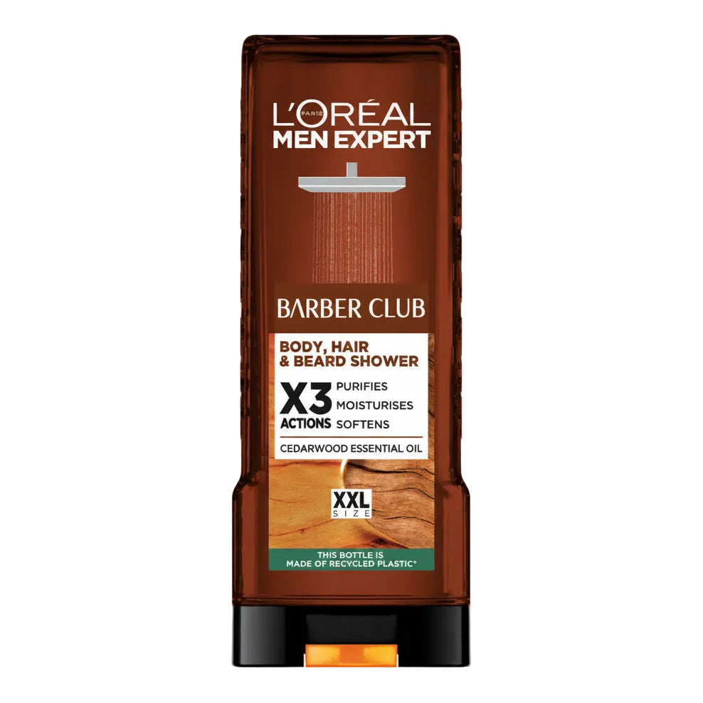 L'Oréal Paris Men Expert Gel Douche Barber Club Body Hair & Béarn Shower