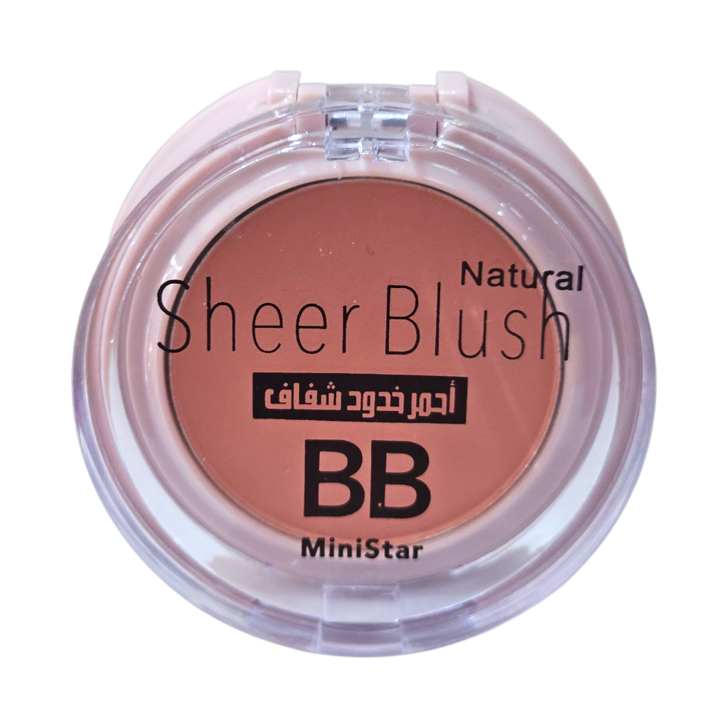 Ministar New Sheer Blush Fard À Joue 1Pc