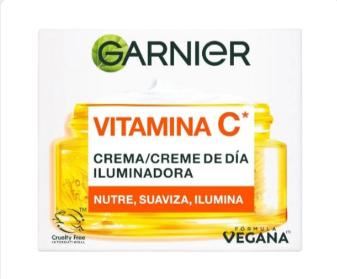 Garnier Crème Hydratante Vitamine C  Booster D’éclat De La Peau