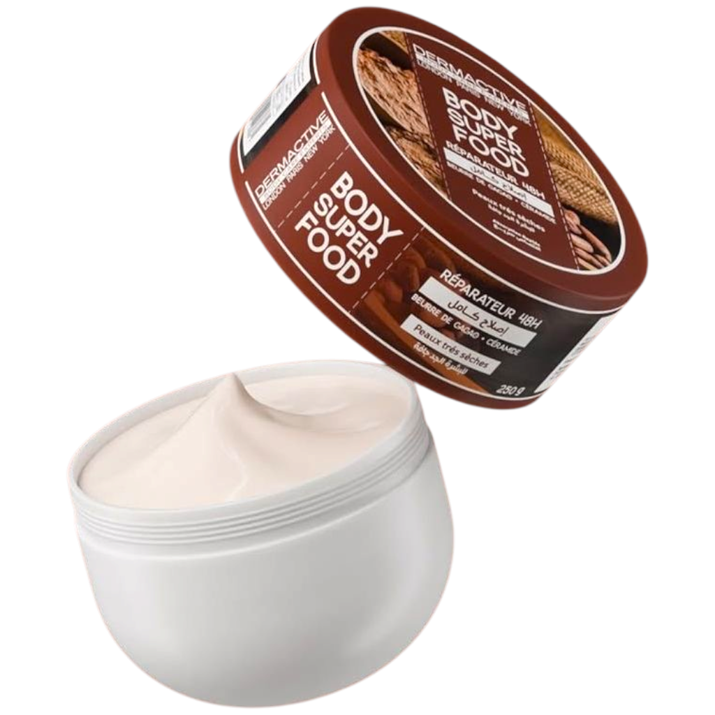 Dermactive Body Care Experts Body Super Food Gagao Peaux Trés Séches