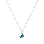 1 Pièces Collier Élégant Rétro Y2K Papillon - Pendentif Multicolore Pour Femmes Et Hommes Port Quotidien Cadeau De Saint-Valentin Idéal Pour Soirées