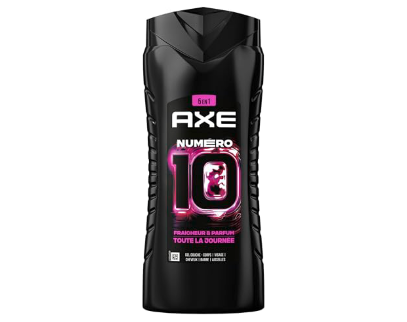 Axe Numéro 10 Gel Douche Homme 5En1 Fraîcheur & Parfum Longue Durée