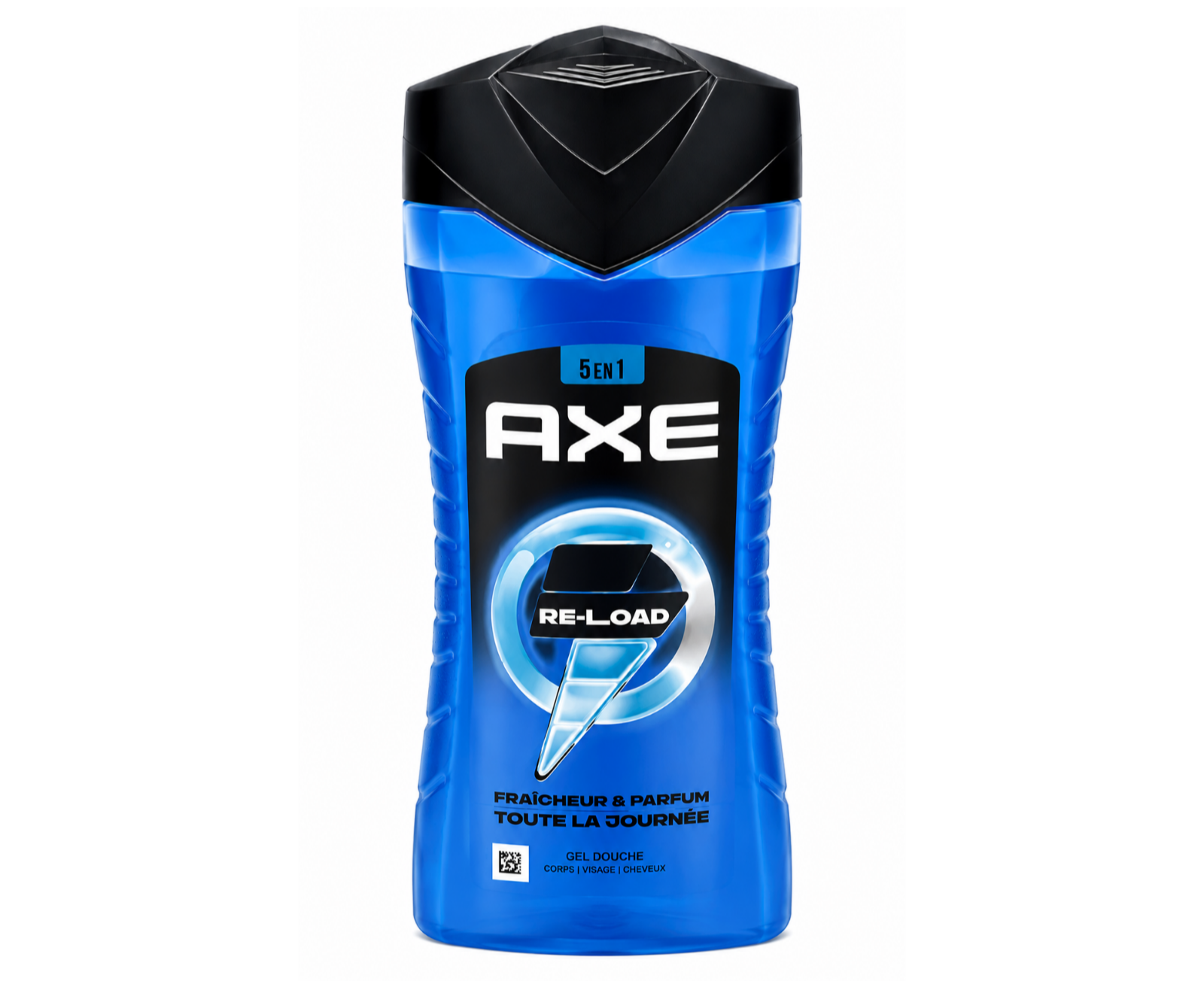 Axe Gel Douche 5En1 Re-Load Fraîcheur & Parfum Toute La Journée Corps Visage Cheveux