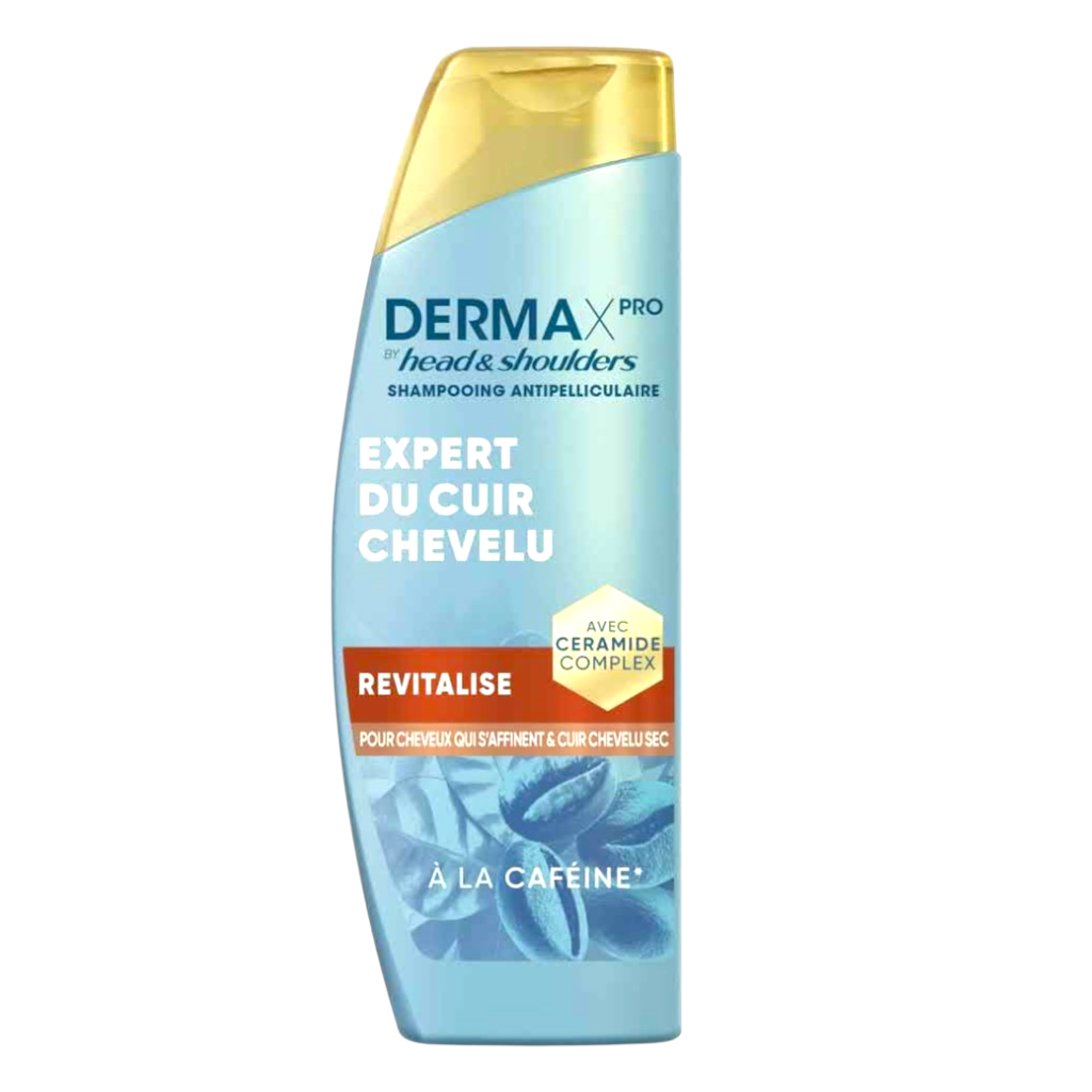 Head & Shoulders Shampoing À La Caféine Pour Cheveux Qui S'Affinent Et Cuir Chevelu Secs