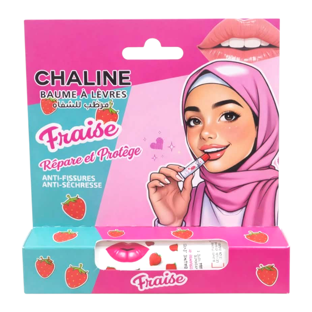 شالين مرطب شفاه بالفراولة - يصلح ويحمي