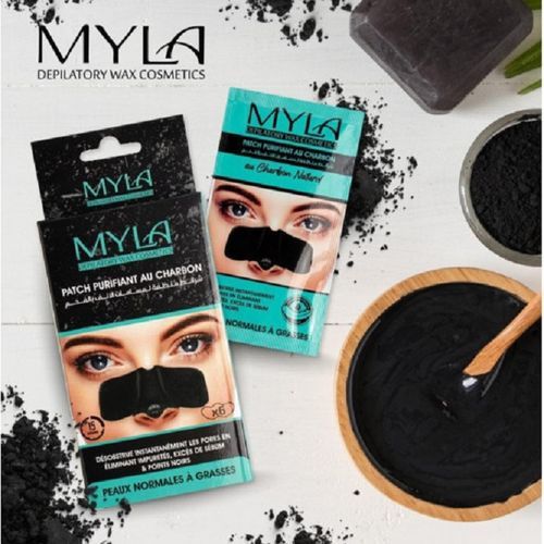 Myla Patchs Purifiant Au Charbon Pour Peaux Normales À Grasses 6 Patchs