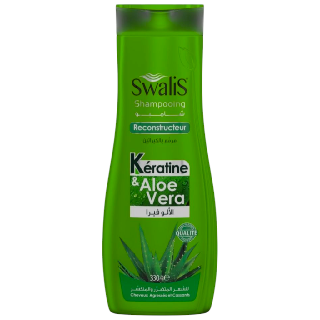 Swalis Shampoing Kératine & Aloe Vera