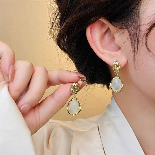 Boucles D'Oreilles Pendantes En Forme De Larme Femmes