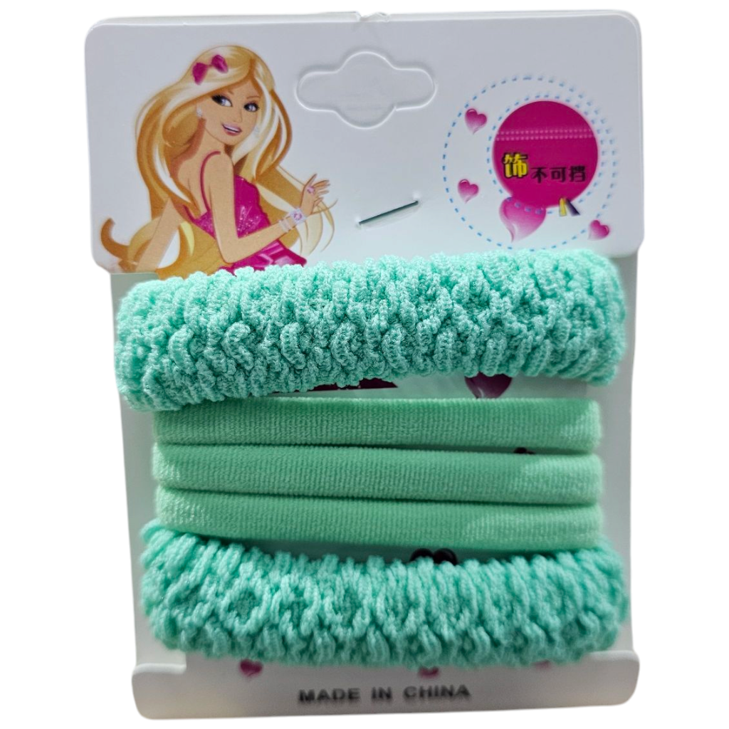 3Pcs / Set Femmes Filles Bandes De Cheveux De Base Couleurs Solides Simples Bandeau Élastique Accessoires De Cheveux Attache De Queue De Cheval