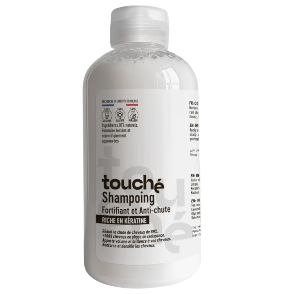 Touché Shampoing Fortifiant Et Anti-Chute Riche En Kératine