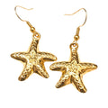 Boucles D’Oreilles Étoile De Mer Dorées – Style Bohème Chic