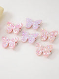 2Pcs Pinces À Cheveux Femme Mignon Papillon