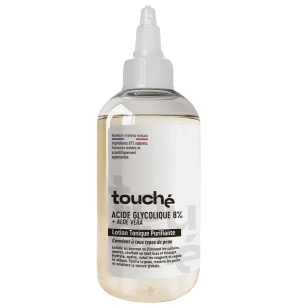 Touché Sérum Acide Glycolique 8% +Aloe Vera Lotion Tonique Purlflante