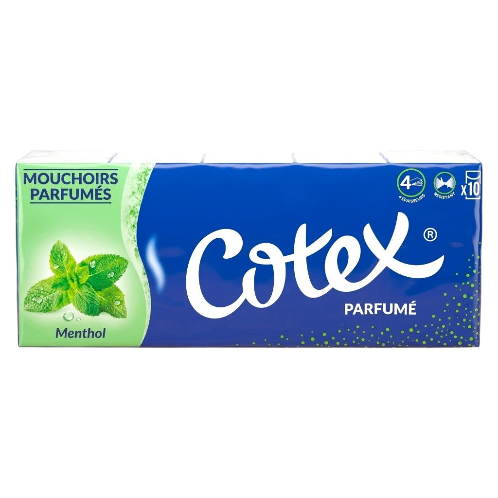 Cotex Mouchoirs Enrichis En Coton Classic 10Pcs