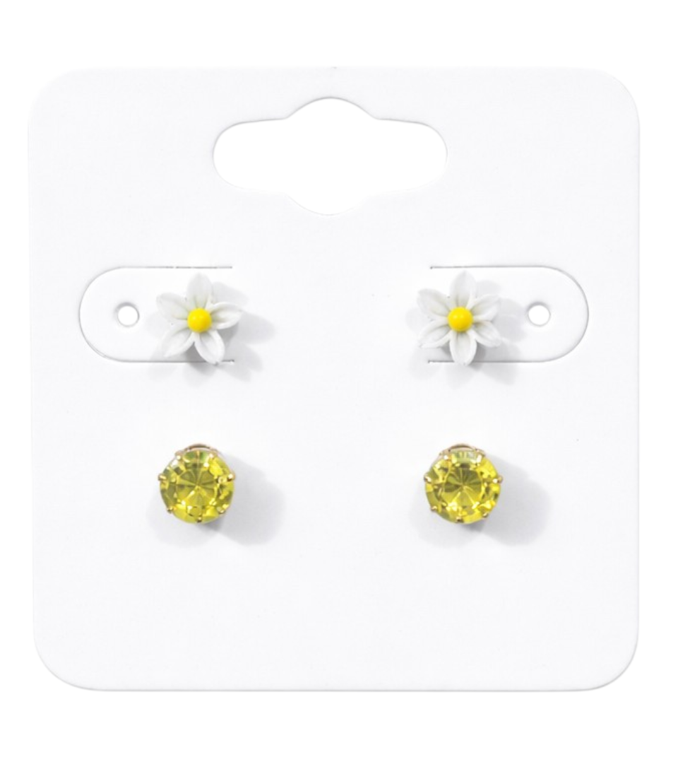 Duo Éclat Marguerite & Cristal Jaune