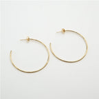 Boucle D’Oreille Créoles Lisses