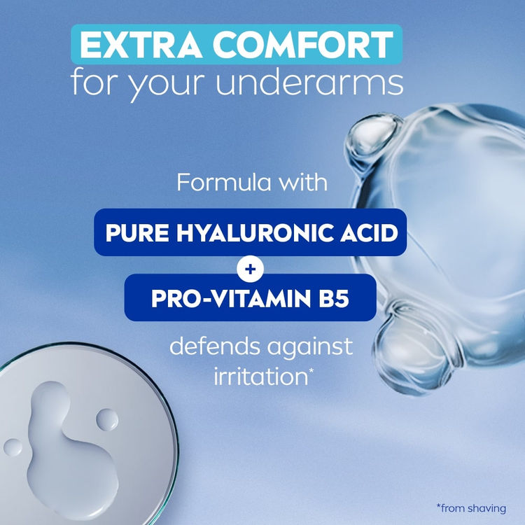 Nivea مزيل العرق Derma Control Pure Hyaluron Pro-Vitam8N B5 0% كحول بخاخ