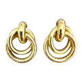Boucles Rondes Punk Mode Cadeau Pour Femmes Boucle Tendance