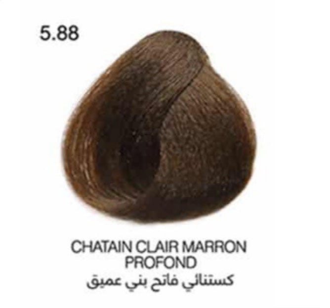 كريم تلوين الشعر الشخصي من جراسياس مع الكيراتين وزيت الأرغان