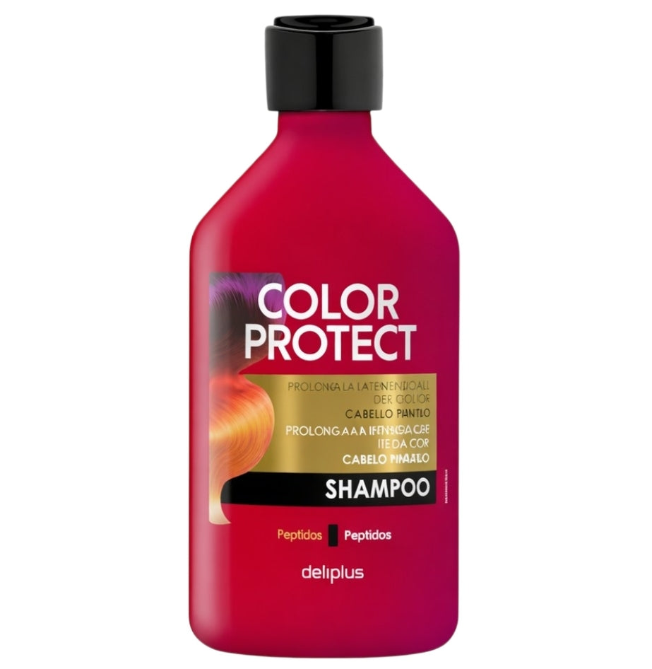 شامبو Deliplus Color Protect بالببتيدات - حماية وإشراقة للشعر المصبوغ