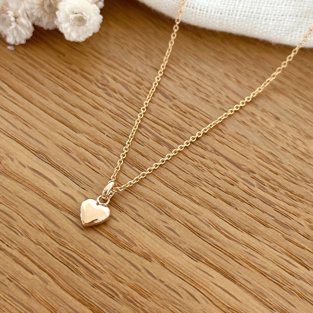 Collier "Cœur" Enfant Plaqué