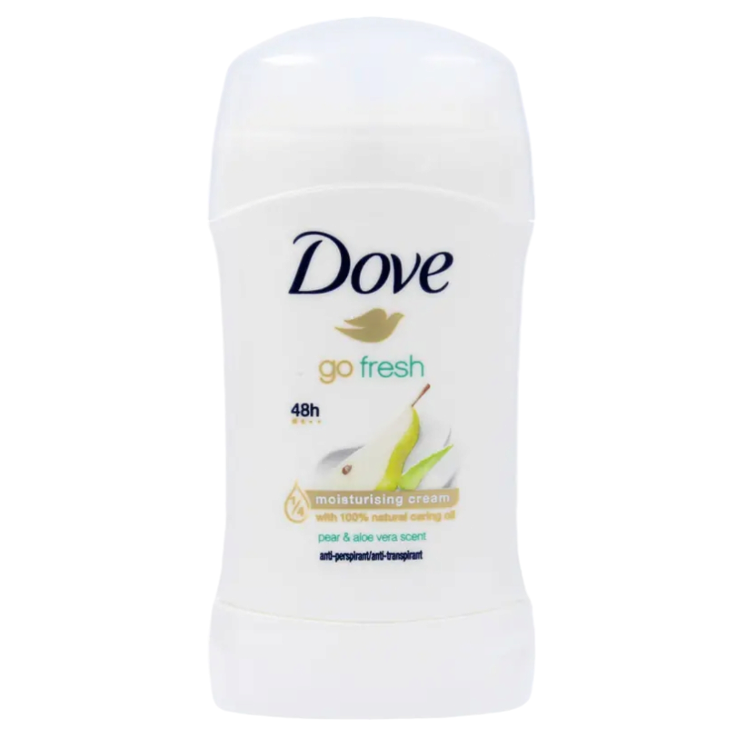 Dove Go Fresh Déodorant Stick 48H 1/4 Moisturising Cream With 100% Natural Caring Oil
