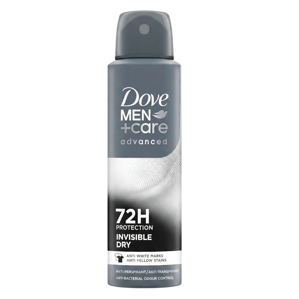Dove Men+ Care Advanced Déodorant Anti Transpirant 72H Protection Invisible Dry