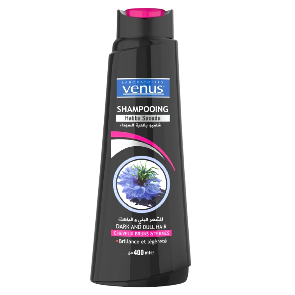 Venus Shampoing Habva Saouda Dark And Dull Hair Cheveux Bruns Ternes Vrillance Et Légéreté