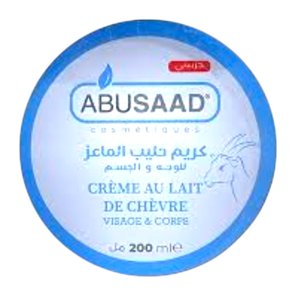 Abusaad Cosmétiques Créme Au Lait De Chèvre