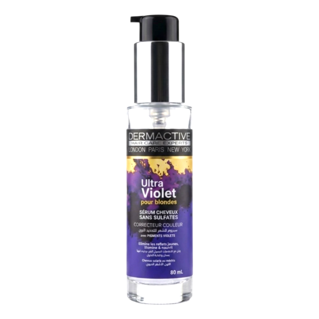 Dermactive Hair Care Experts London Paris New York Ultra Violet Sérum Cheveux Sans Sulfates