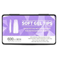 Capsules Américaines Soft Gel Tips Ballerine Boîte De 600 Pièces