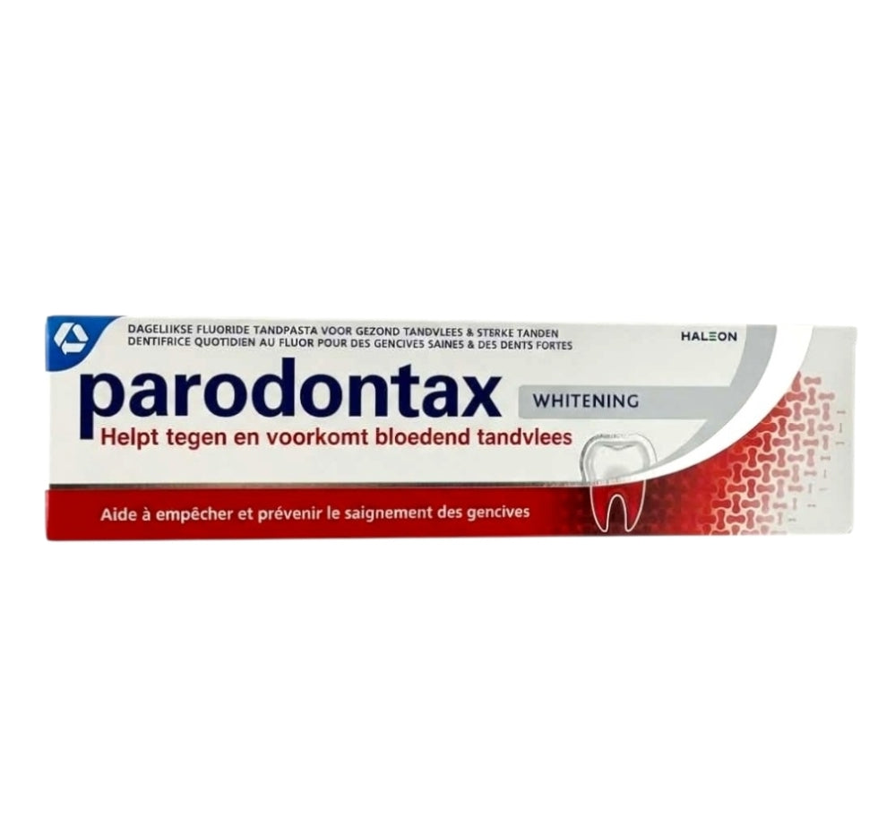 Parodontax Whitening – Dentifrice Fluoré Pour Dents Saines Et Blanches Protection Des Gencives