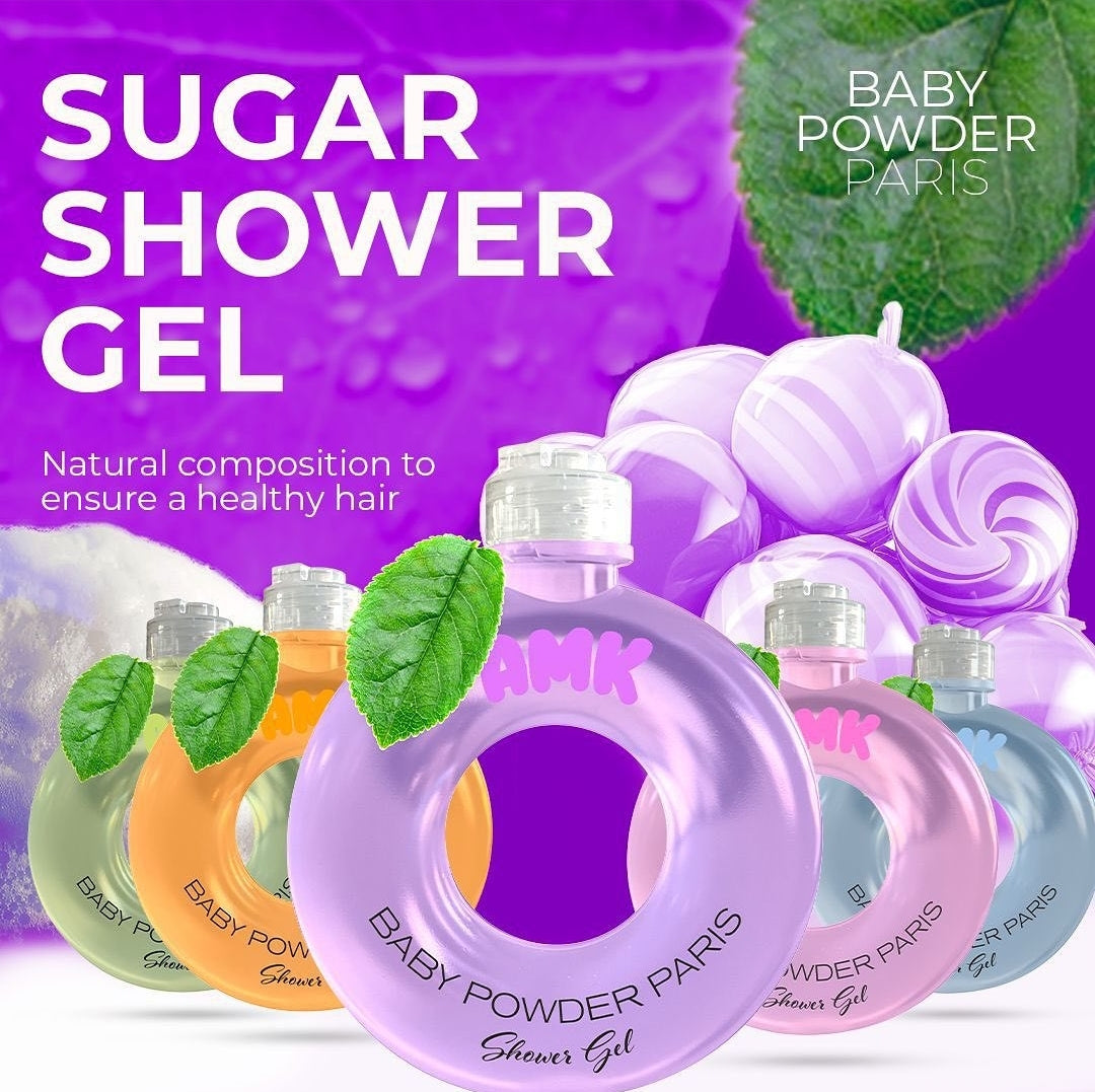 Baby Powder Paris Amk Gel Douche Vert