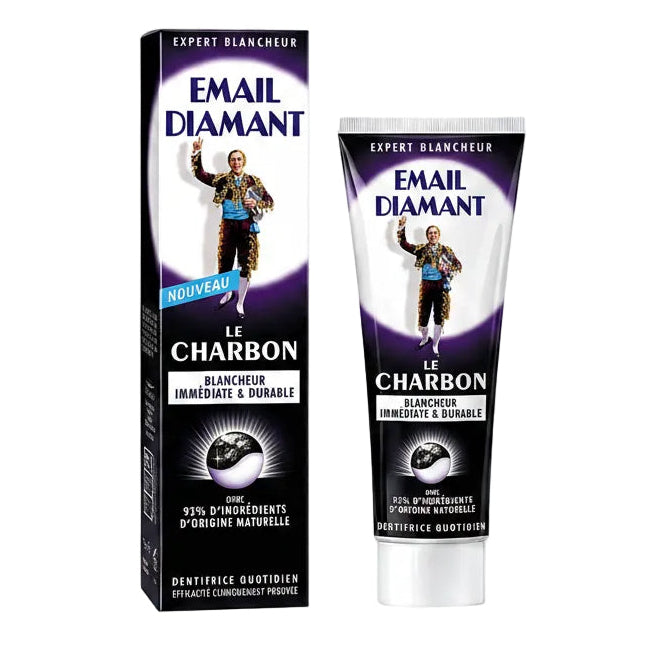 Email Diamant Charbon Blancheur Immédiate & Durable
