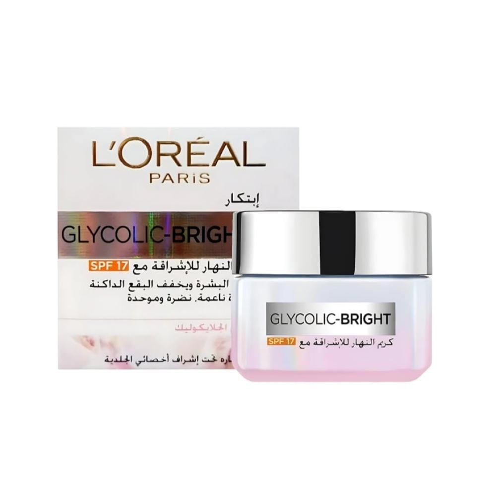 L’oréal Paris Glycolic Bright  Crème De Jour Éclat Spf 17