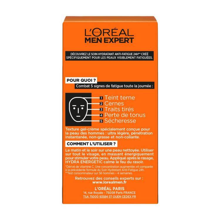 L'Oréal Men Expert Hydra Energetic Anti-Fatigue 24H