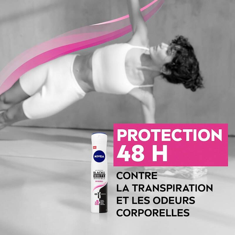 Nivea Déodorant Atomiseur Black & White Original Spray