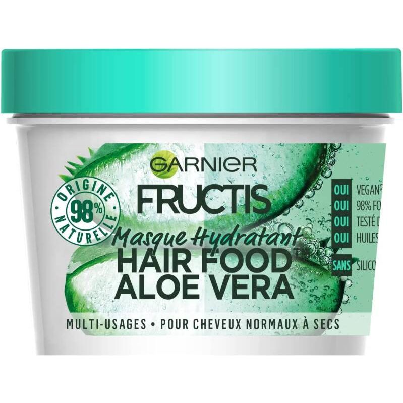 Garnier Fructis Hair Food Aloe Vera 3-En-1 Masque Nourrissant Pour Cheveux Normaux