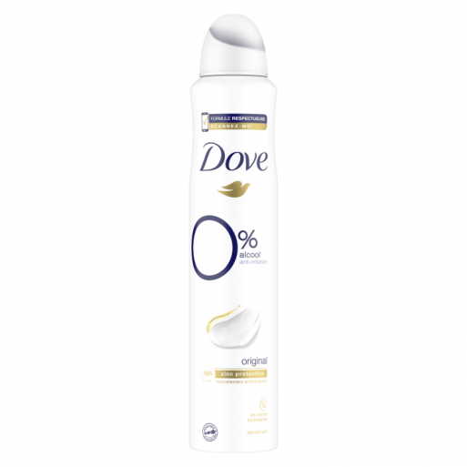 Dove Déodorant Original 0% Alcool Spray
